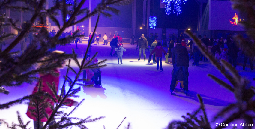 Programme des vacances de Noël à la patinoire le Blizz Rennes