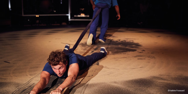 Spectacle acrobatique "Dans l'Espace", Festival Ay-Roop, Rennes