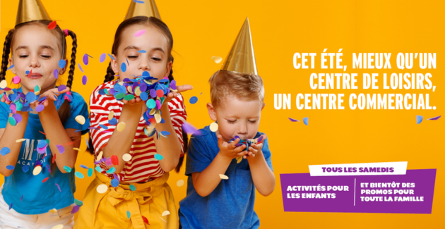 Animations ludiques cet été au Centre commercial Carrefour de Cesson-Sévigné