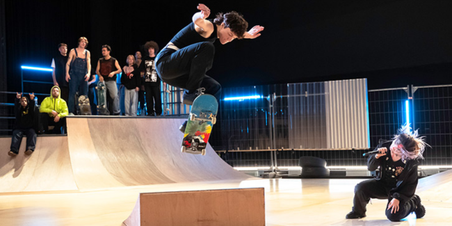 "Skatepark", Spectacle de danse et de skate au TNB à Rennes