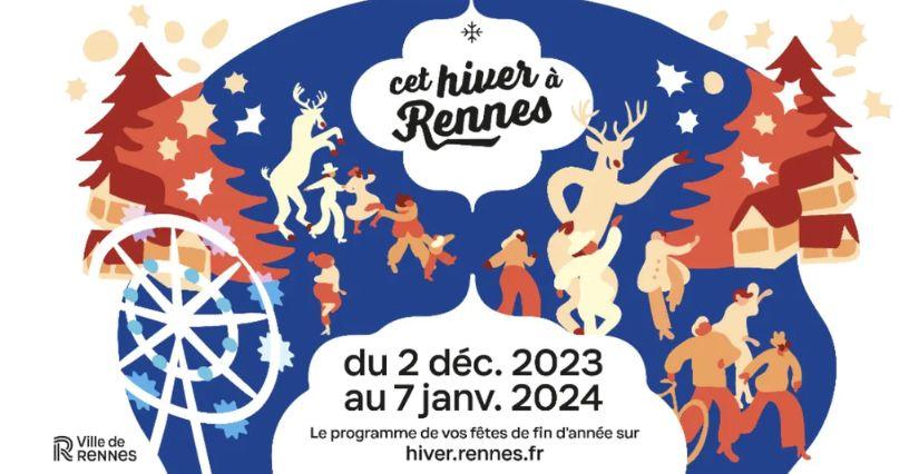 Marchés de Noël et animations 2023 à Rennes : le programme