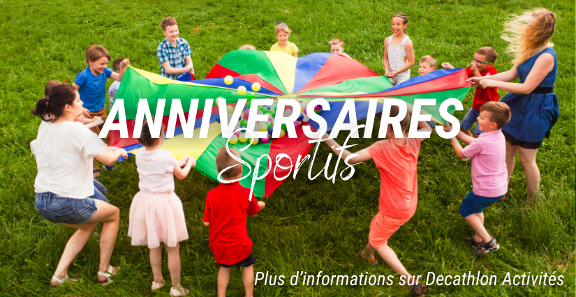 Anniversaire sportif au Décathlon village de Betton près de Rennes