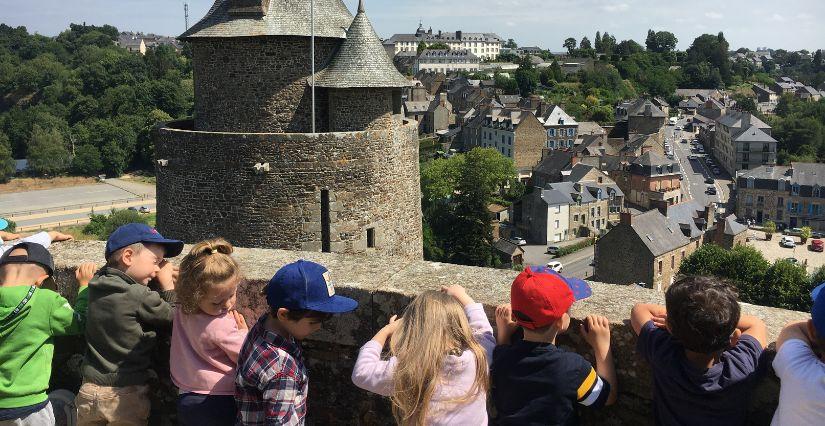 Les ateliers du patrimoine des vacances de printemps à Fougères