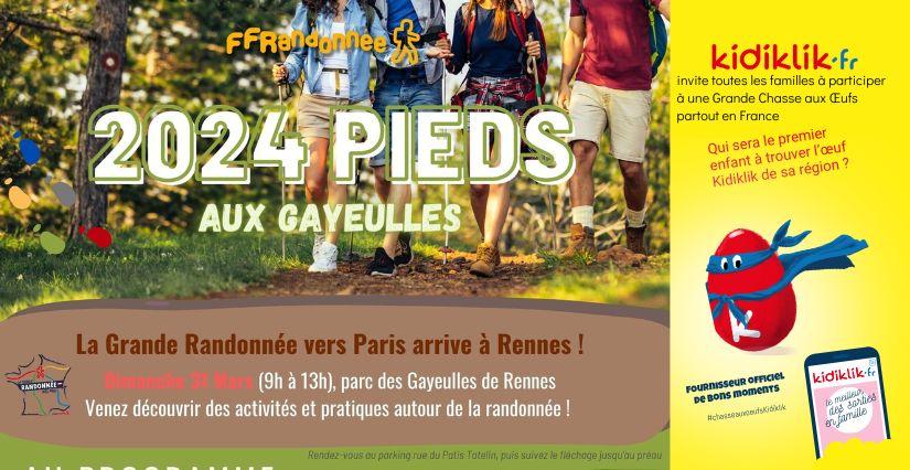 "Rando des oisillons" avec la FFRandonnée 35 et Kidiklik à Rennes