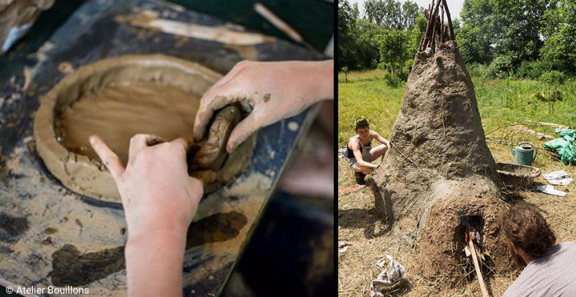 Atelier d'initiation à la céramique, en famille au Domaine départemental de la Roche-Jagu