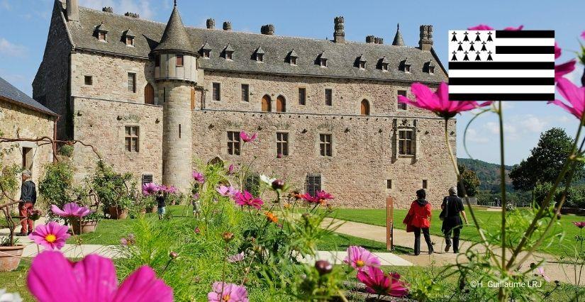 Visite guidée en breton du Domaine de la Roche Jagu près de Guingamp