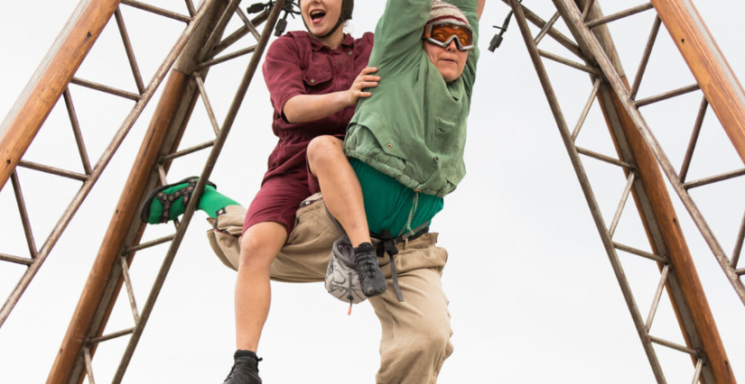 Spectacle "Gravir", aux Jardins de Brocéliande près de Rennes