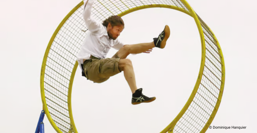 Spectacle de cirque "La Roue del Amor", en famille, au Manoir de Trorozec, Lannion