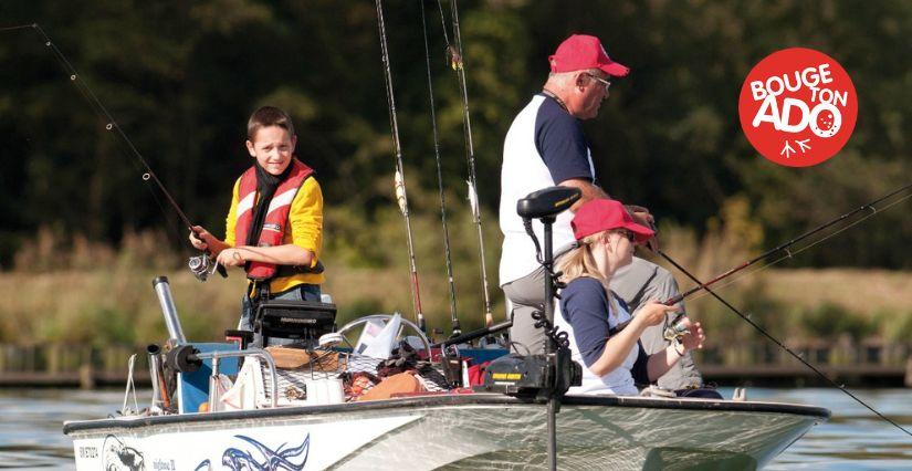 "Première pêche en bateau" avec la Maison de Pêche et Nature sur le Lac de Guerlédan