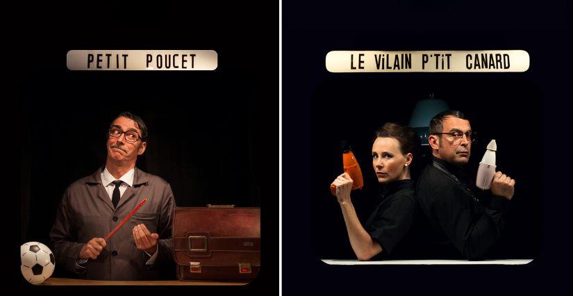 © Greg B "Le petit Poucet & Le Vilain P'tit Canard", spectacle avec Roche aux Fées Communauté
