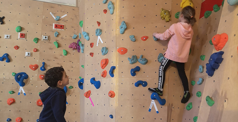 Stage d'escalade pour les 6-8 ans, The Roof, Rennes