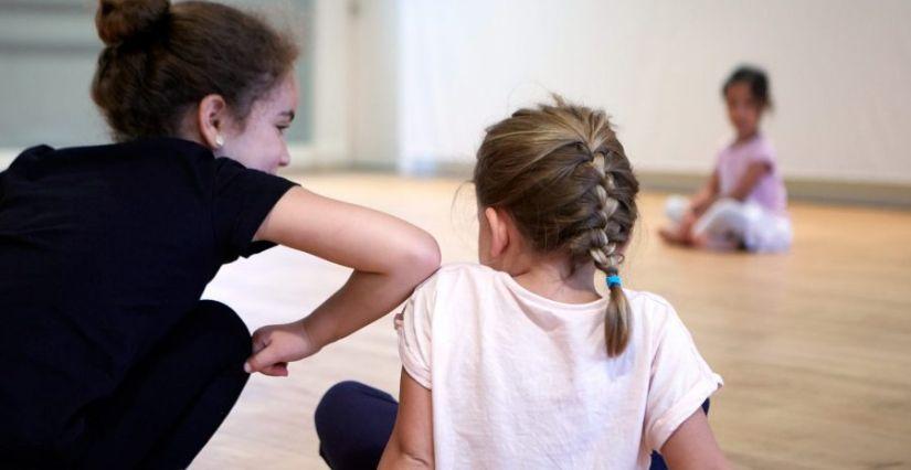 © Yann Peucat Cours à l'année d'Eveil au Hip Hop avec le CCNRB de Rennes