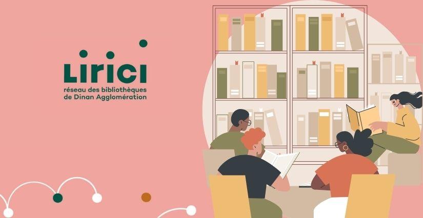 Lirici, le réseau des bibliothèques de Dinan Agglomération