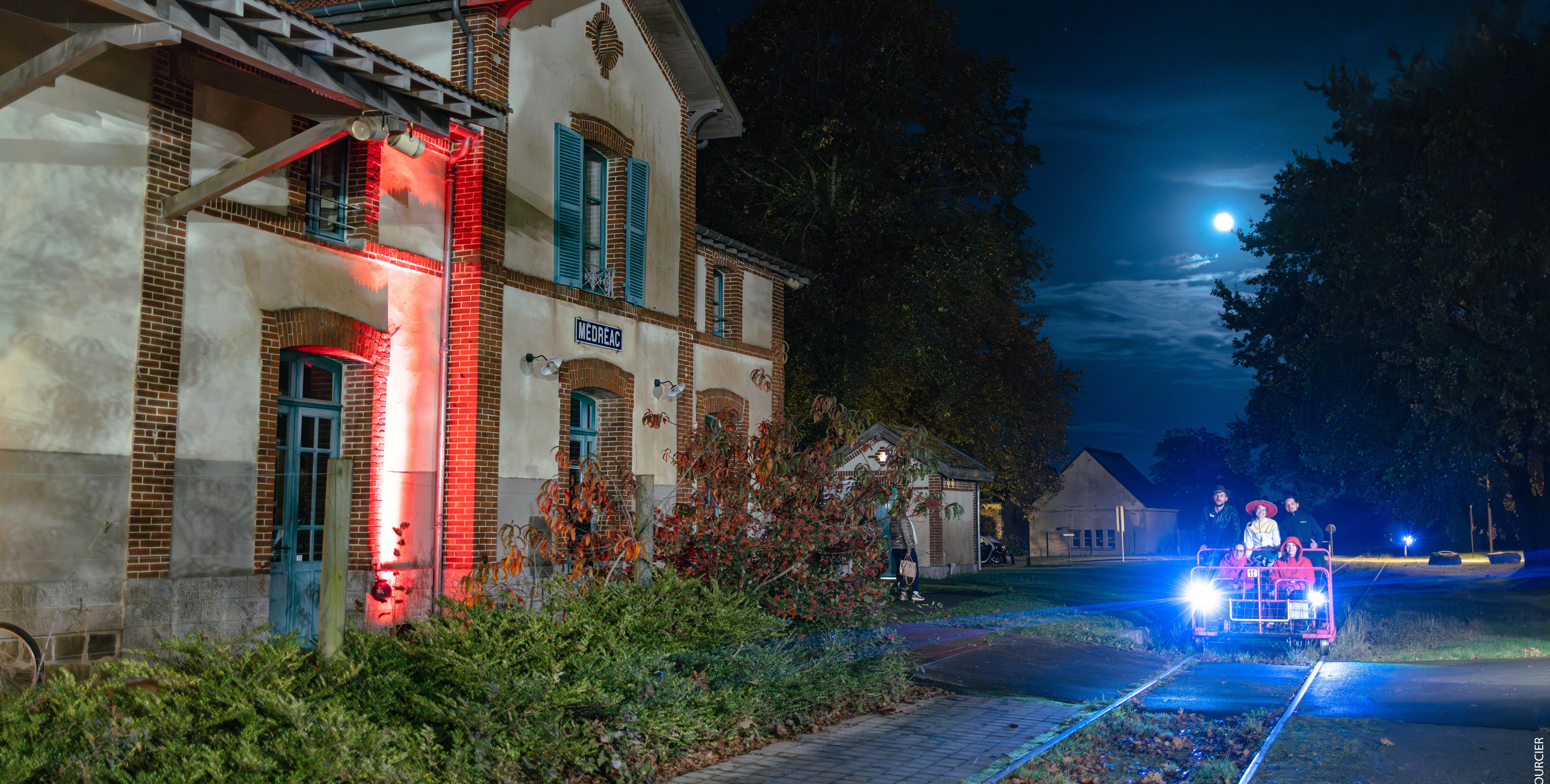 Halloween à la Gare vélo-rail de Médréac