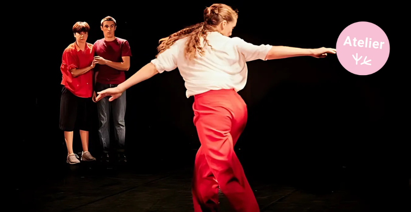 © ville de Guingamp Atelier parent-enfant, danse, au Théâtre du Champ au Roy, Guingamp