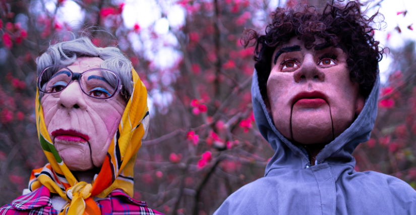 "Suzanne aux oiseaux", spectacle, Les Jacobambins près de Dinan