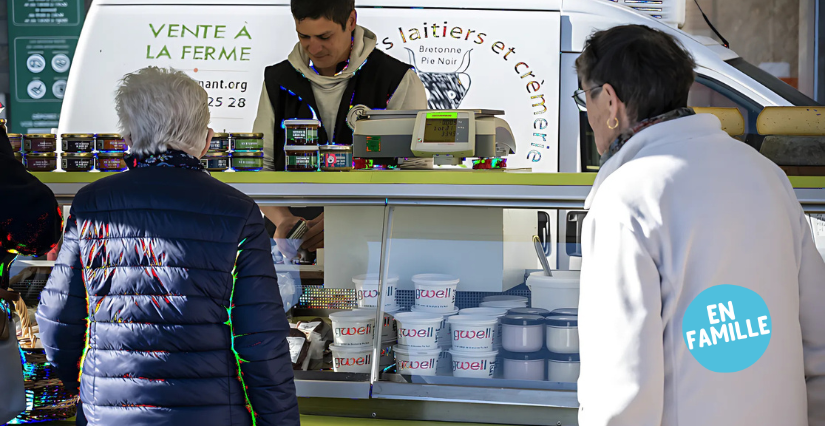 Marché des producteurs à l'Ecomusée de la Bintinais, Rennes