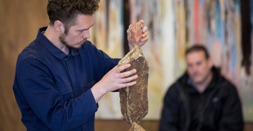 Performance artistique, "À l'œuvre", Les 3 Cha, Châteaugiron