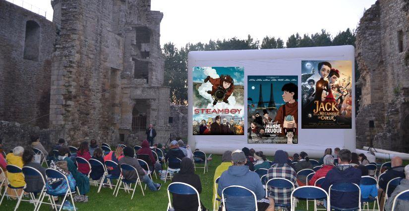 Ciné-Marmot en Famille et en plein air au Château de la Hunaudaye, près de Lamballe