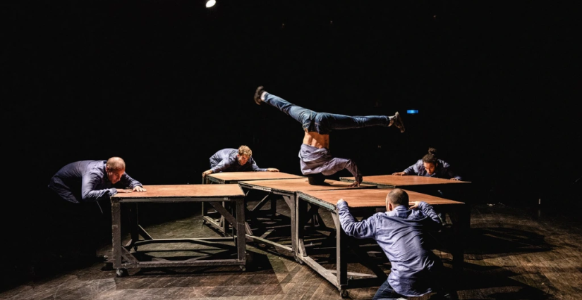 Spectacle, "La Compagnie Primitif investit les 3 Cha", Les 3 Cha, Châteaugiron