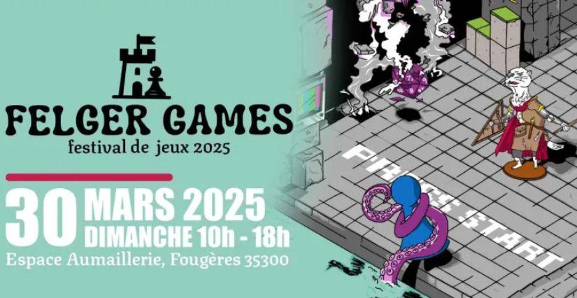 Festival "Felger Games", des jeux pour toute la famille à Fougères