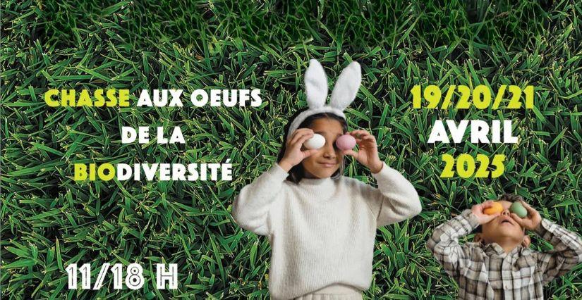 On chasse les œufs de la biodiversité au Parc Botanique de Haute Bretagne à Fougères