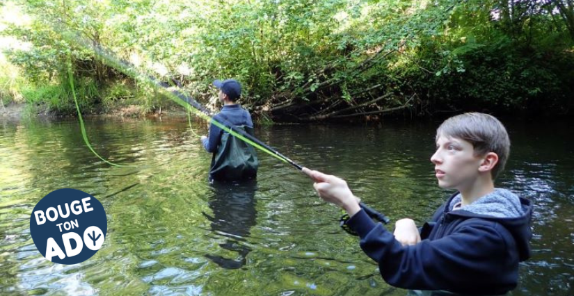 Stage technique Pêche à la mouche pour les ados près de Lamballe