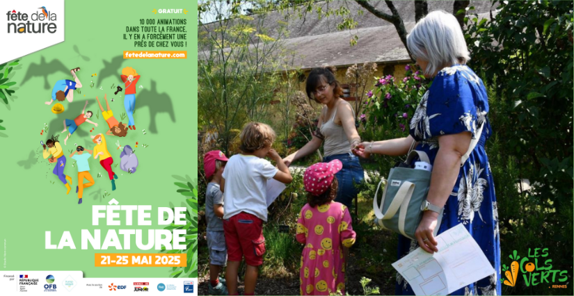 Animations pour la fête de la Nature à Rennes avec les Cols Verts