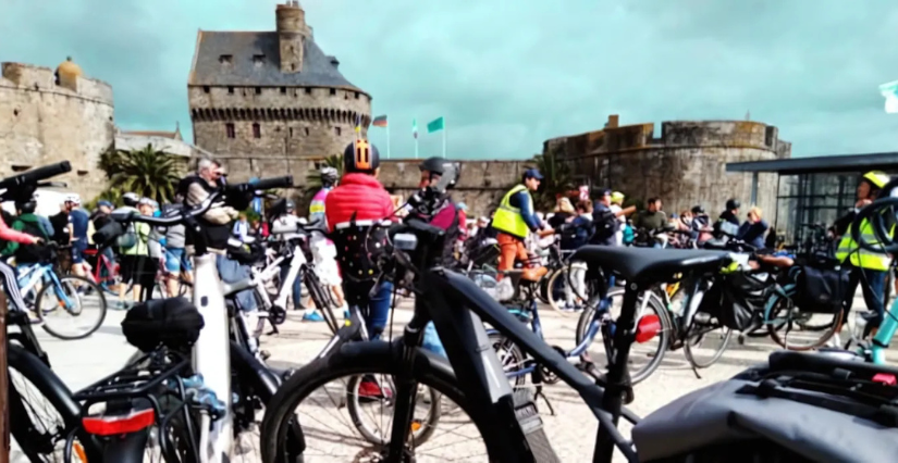 Fête du Vélo à Saint-Malo pour "Mai à vélo"