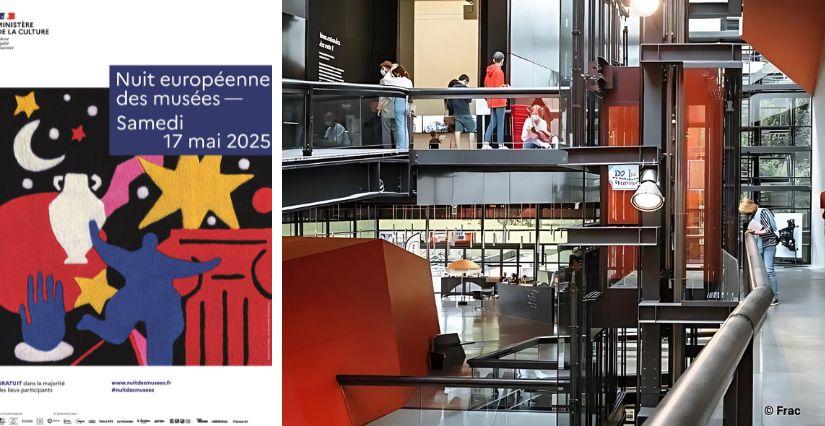 La nuit des musées au Frac de Bretagne à Rennes