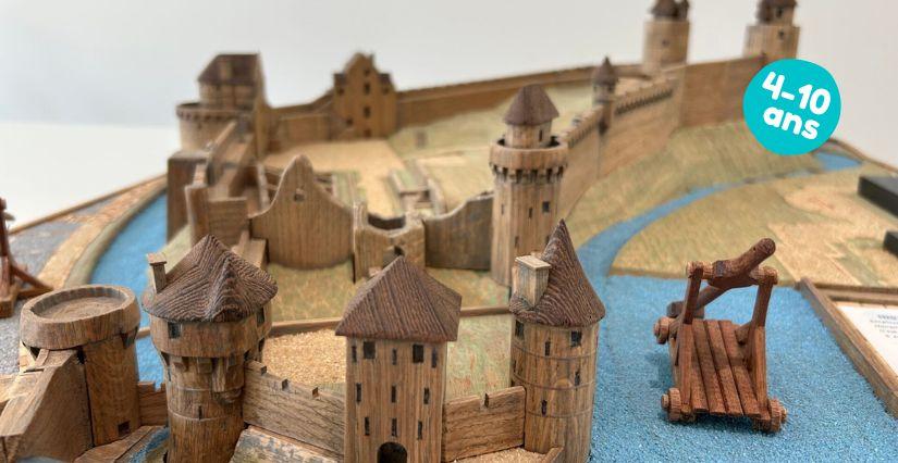 Atelier du patrimoine pour enfant "Un château bien bâti" à Fougères