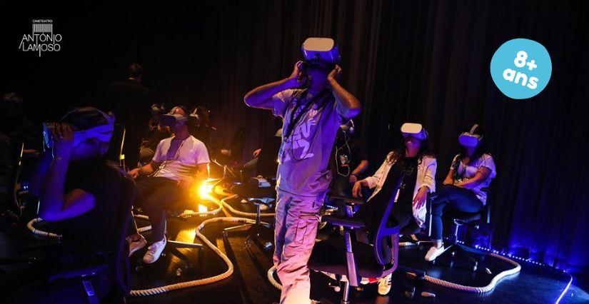  Spectacle interactif "Hold on", La Nuit du Cirque avec Ay-Roop, autour de Rennes