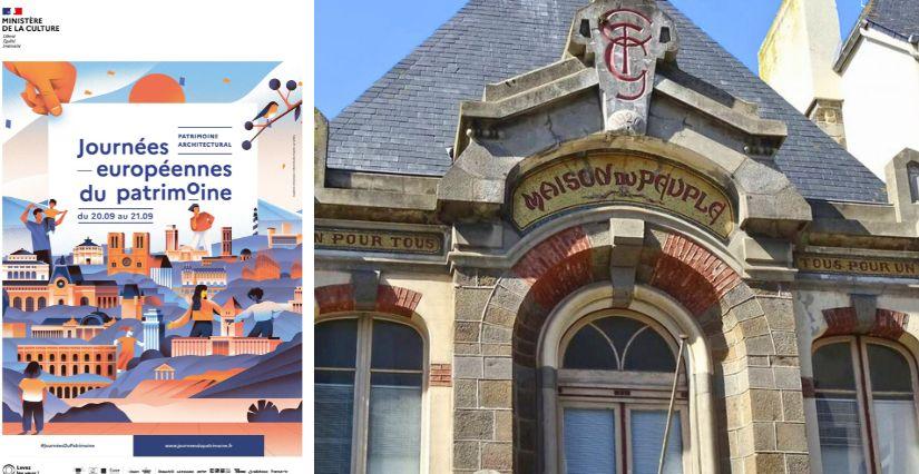 Visite de la maison du peuple, journées du patrimoine [2025] à Saint-Malo