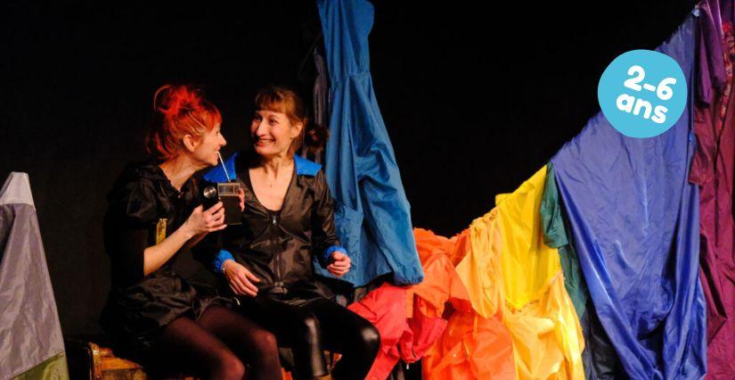 Spectacle pour tout-petits, "Variations pour un parapluie", La Nuit du Cirque avec Ay-Roop, Rennes