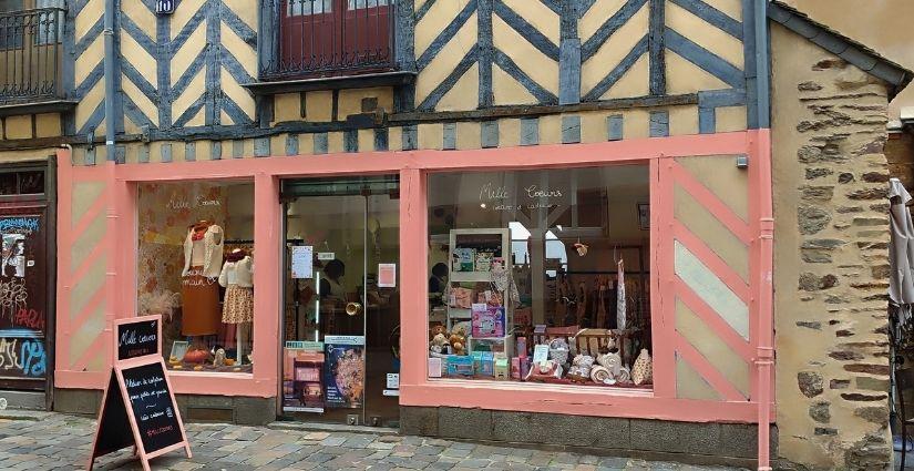 "Mille Cœurs", atelier de confection et boutique de la naissance à 12 ans, Rennes