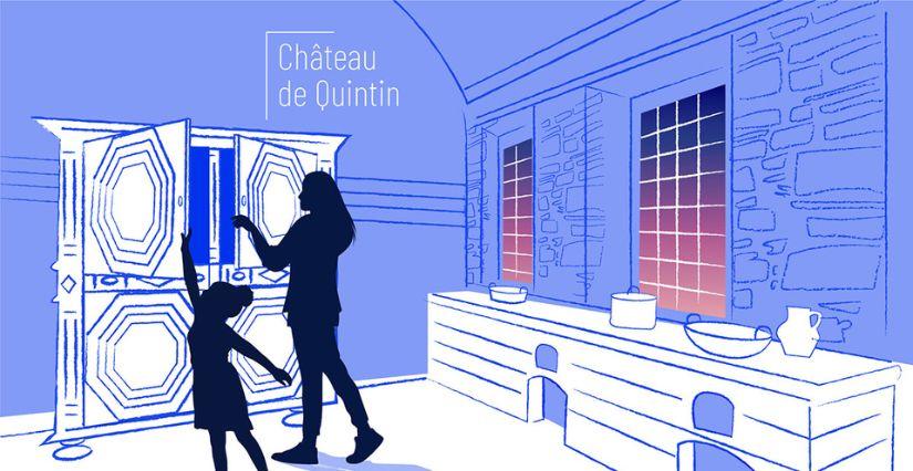 "Les Minutes Bleues" 2025 au Château de Quintin 
