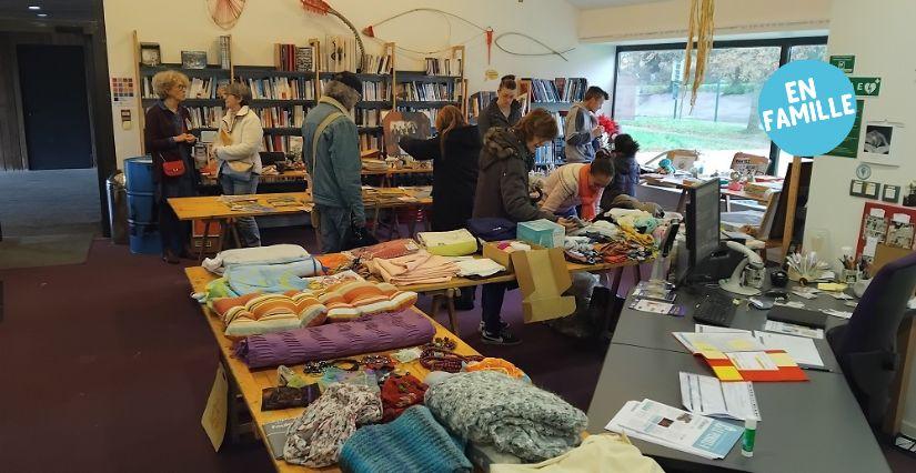 Marché de Leön, pour préparer Noël solidaire, Châteaugiron