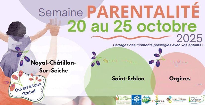 Semaine de la Parentalité 2025 avec Nos Petites Pousses, Noyal Châtillon sur Seiche