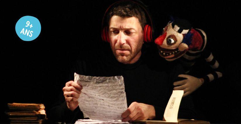 Spectacle théâtre et marionnette "Un personnage sans histoire" près de Rennes