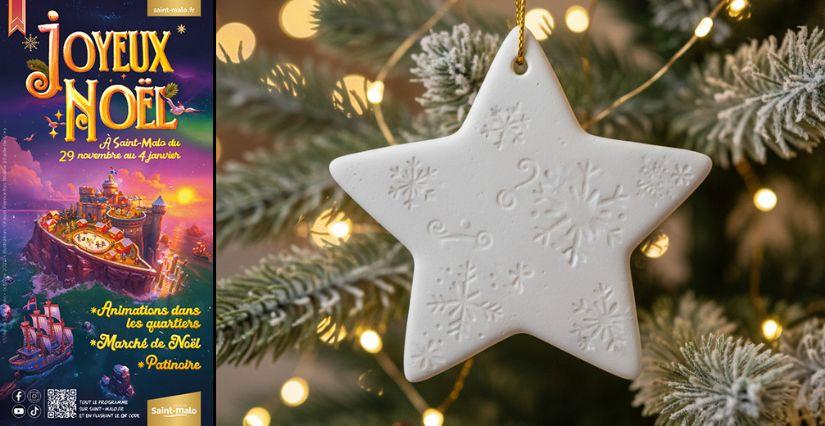 Atelier créatif spécial Noël en famille à Saint-Malo