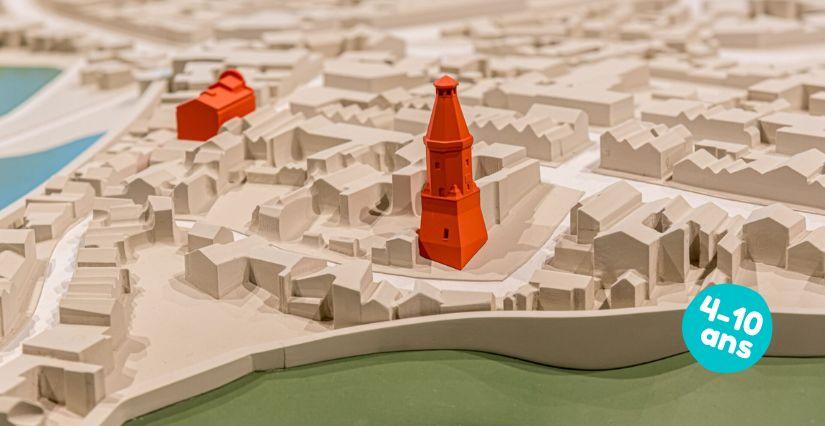 Atelier du Patrimoine enfant "une ville à créer" au Château de Fougères