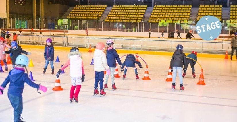 Stage de patinage en duo enfant-parent au Blizz de Rennes