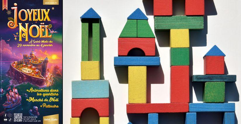 Exposition interactive "La Ville aux mille pièces", Noël en famille à Saint-Malo