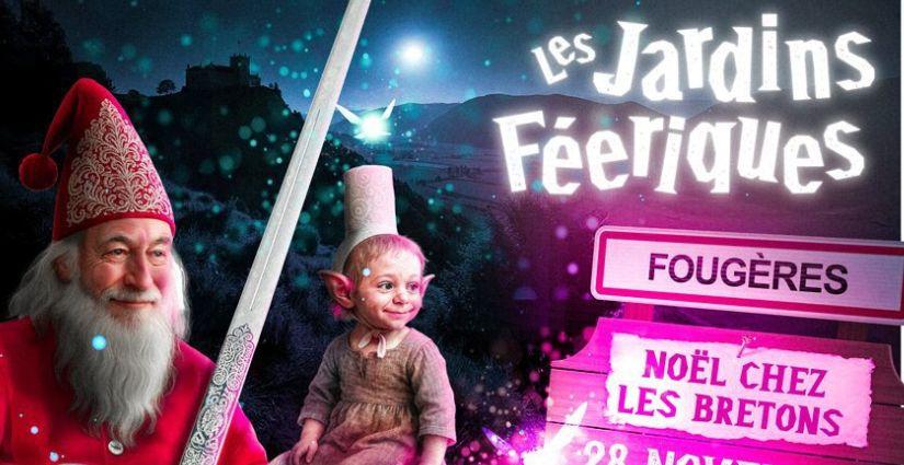 Jardins féériques 2025 : les illuminations de Noël à Fougères