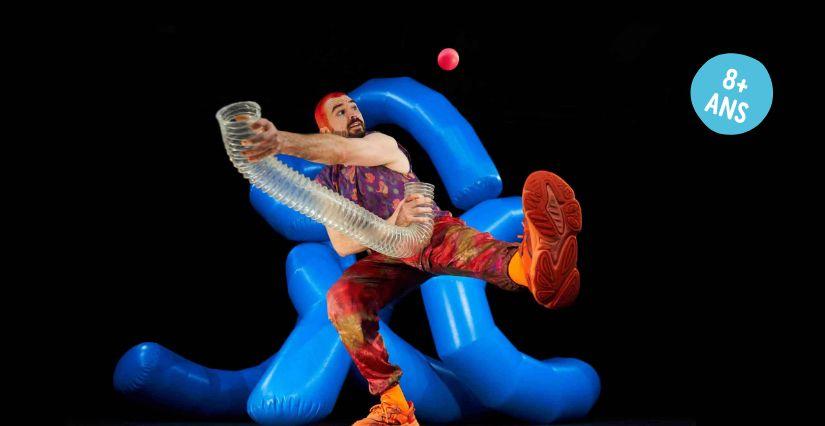 Spectacle de cirque "Rollercoaster" au Carré Magique à Lannion