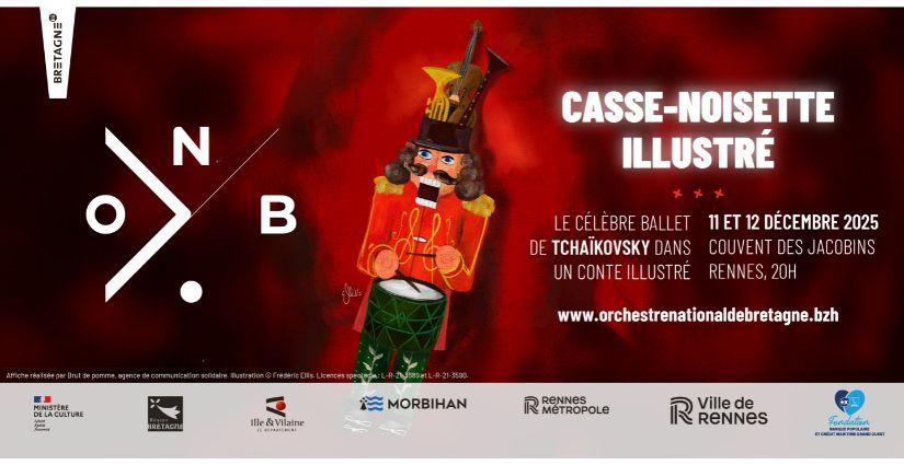 Casse-Noisette, concert illustré au Couvent des Jacobins de Rennes