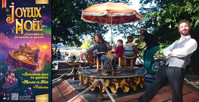 Spectacle de Noël jeune public "Le Cabaret'cyclette" à Saint-Malo