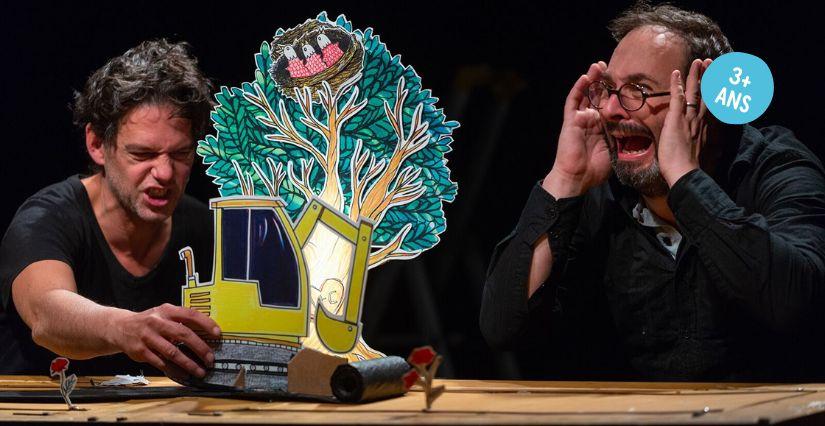 Spectacle "La Fabrique" fable pour enfant à Cancale