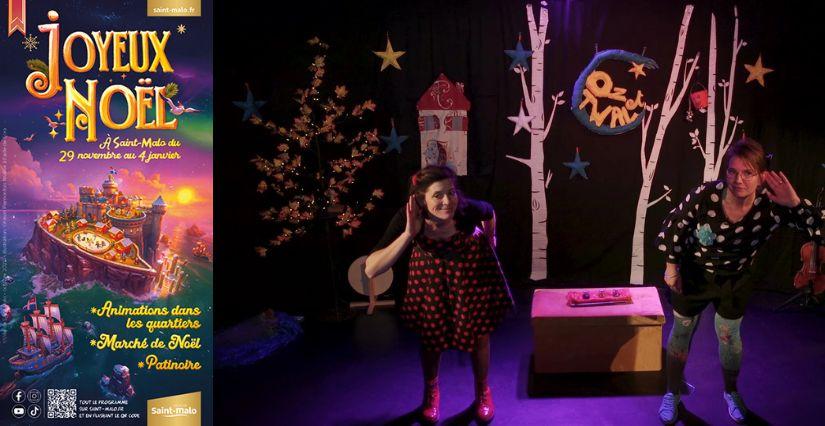 Spectacle tout-petits "Les babioles de Noël", Saint-Malo