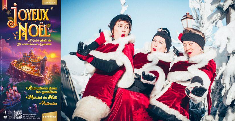 Concert familial "The Turkey Sisters chantent Noël" à Saint-Malo